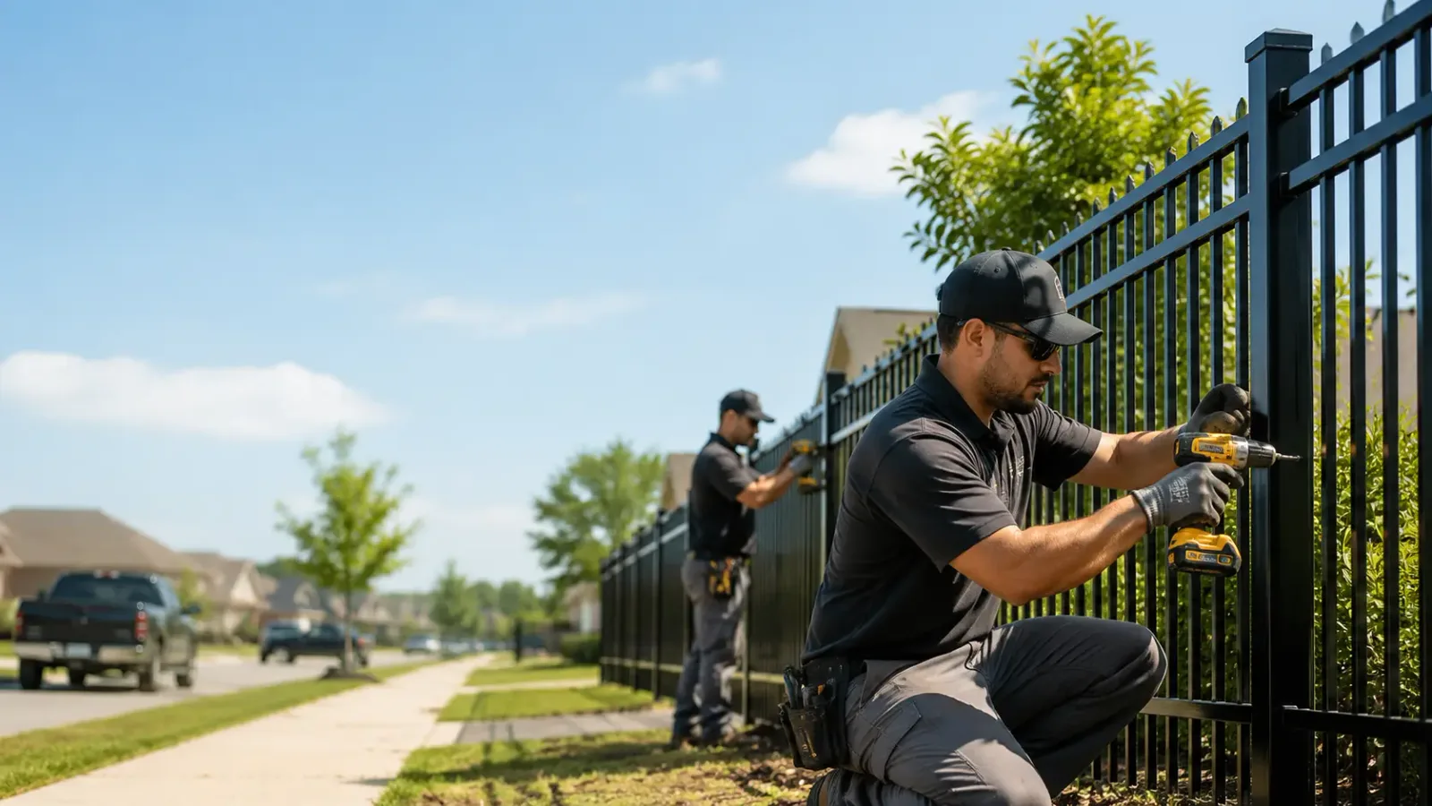 Metal Fence Installation in Cana, VA
